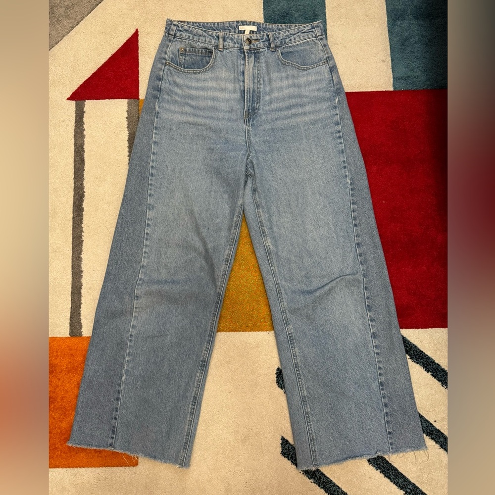 Gianni Bini Light Blue Wide Leg Jeans